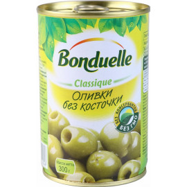 Оливки «Bonduelle» без косточки, 300 г.