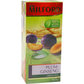 Чай зелёный «Milford» байховый, 20 пакетиков.