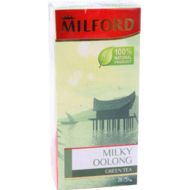 Чай зеленый «Milford» молочный оолонг, 20 пакетиков.