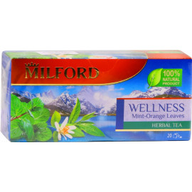 Напиток чайный «Milford» мята - листья апельсина , 20 пакетиков, 40 г.