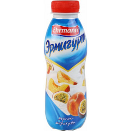 Напиток йогуртный «Эрмигурт» персик и маракуйя 1.2%, 420 г.
