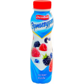 Напиток йогуртный «Эрмигурт питьевой» лесные ягоды 1.2%, 290 г.
