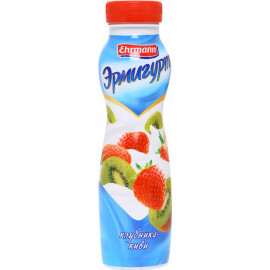 Напиток йогуртный «Эрмигурт питьевой» клубника-киви 1.2%, 290 г.