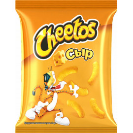 Кукурузные палочки «Cheetos» со вкусом сыра, 55 г.