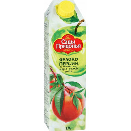 Сок «Сады Придонья» яблочно-персиковый 1 л.