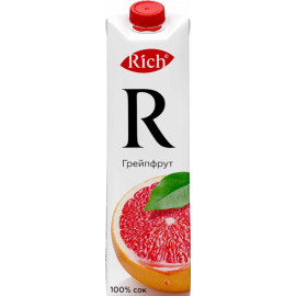 Сок «Rich» грейпфрутовый, с мякотью, 1 л.