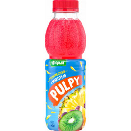 Напиток сокосодержащий «Pulpy» из смеси фруктов, 0.45 л.