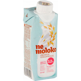 Напиток «Ne moloko» овсяный, классический, 3.2%, 250 мл.