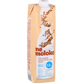 Напиток «Ne moloko» гречневый, классический лайт, 1.5%, 1 л.