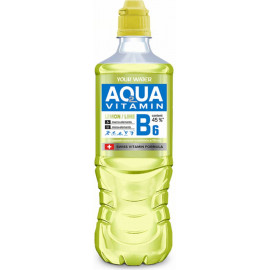 Напиток «Аква Витамин» c ароматом лимона и лайма, витамином B6, 0.75 л.