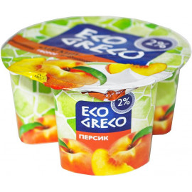Eco Greco Творог Мягкий - персик 0.02 120 гр. 4810223023559