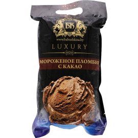 Мороженое «Luxury» с какао, 15%, 900 г.