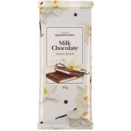Шоколад молочный «Коммунарка» с ванильной нугой, 85 г.