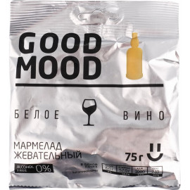 Мармелад «Good Mood» со вкусом белого вина, 75 г.