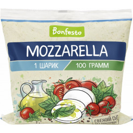 Сыр «Моцарелла» мягкий 45 %, 100 г