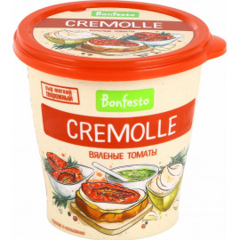Сыр мягкий «Bonfesto Cremolle» творожный, вяленые томаты, 125 г.