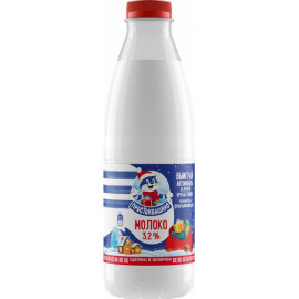 Молоко «Простоквашино» 3.2%, ультрапастеризованное, 920 мл.