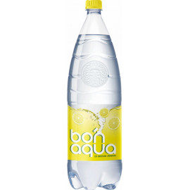 Вода питьевая, газированная «Bonaqua» лимон, 2 л.