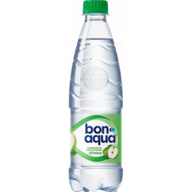 Вода питьевая газированная «Bon-aqua» яблоко, 0.5 л.