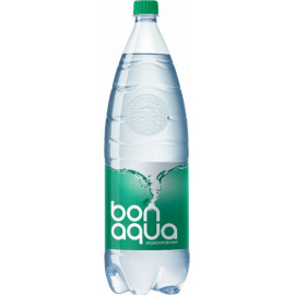 Вода питьевая «Bonaqua» плюс, среднегазированная, 2 л.