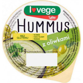 Паста Хумус с нутом и тахини с оливками 115 г, к.537