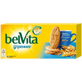 Печенье мульти-злаковое «Belvita» утреннее, 225 г.