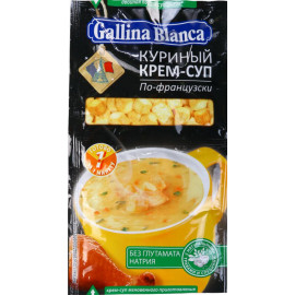 Крем-суп 2 в 1 «Gallina Blanca» куриный по-Французски, 23 г.