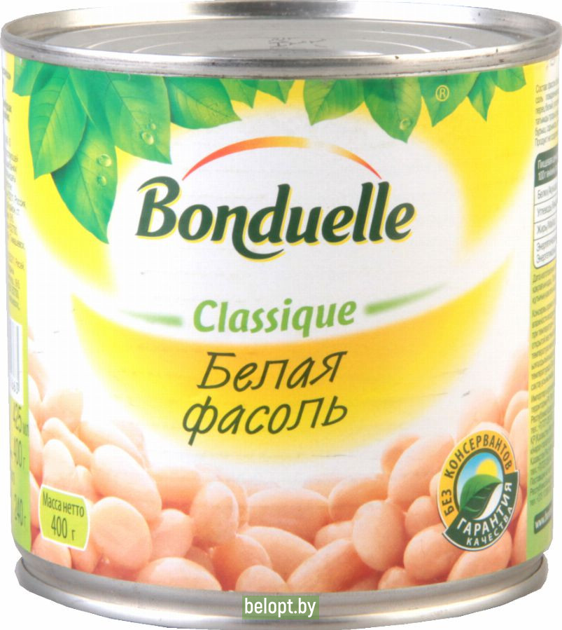 Фасоль белая «Bonduelle» 400 г.