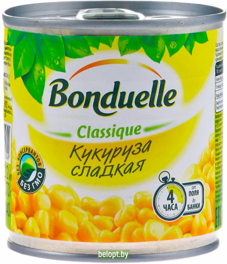 Кукуруза сладкая «Bonduelle» 170 г.