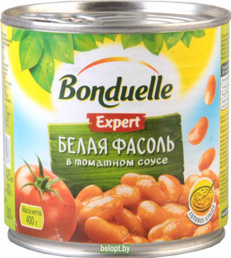 Фасоль белая «Bonduelle» в томатном соусе, 400 г.