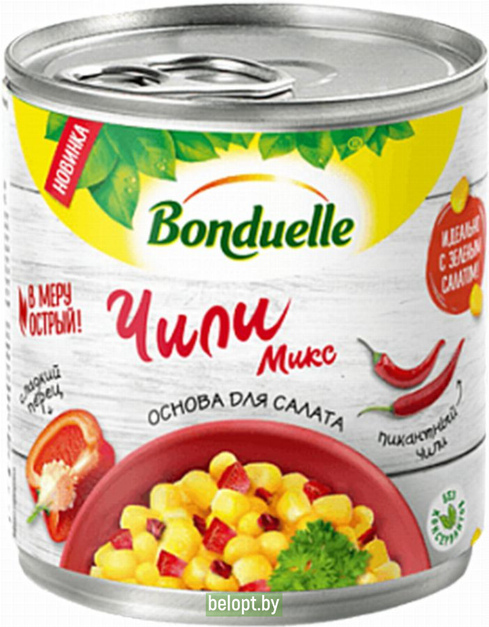 Овощная смесь «Bonduelle» чили микс, 425 мл.