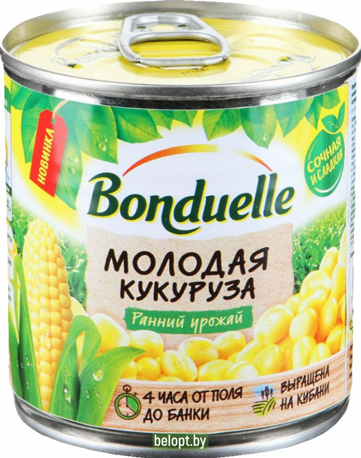 Кукуруза сладкая «Bonduelle» молодая, 140 г.