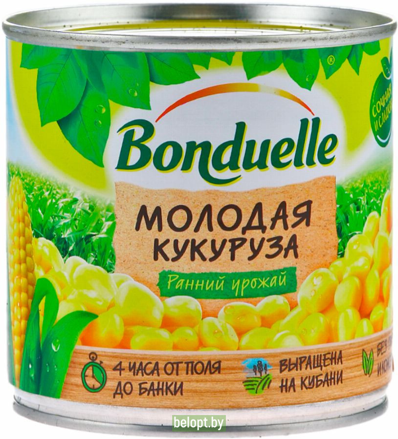Кукуруза сладкая «Bonduelle» молодая, 340 г.