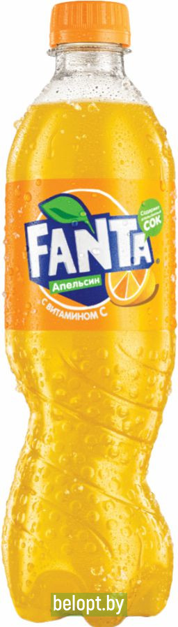 Напиток «Fanta» апельсин, 0.5 л.