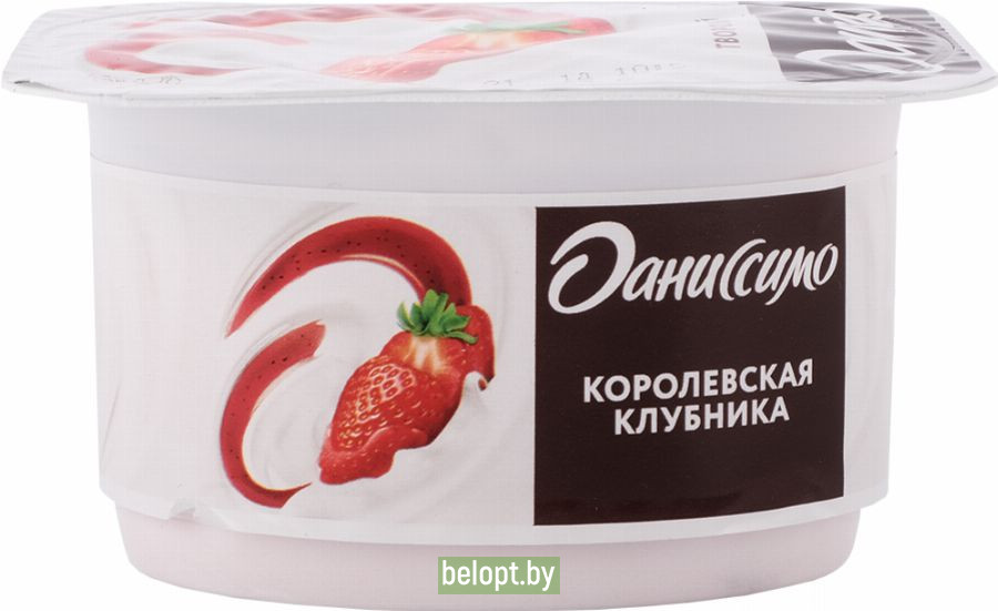 Продукт творожный «Даниссимо» королевская клубника, 5.6%, 130 г