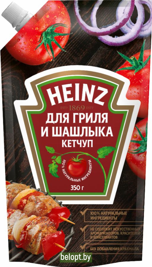 Кетчуп «Heinz» для гриля и шашлыка 350 г