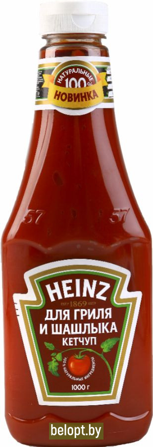 Кетчуп «Heinz» для гриля и шашлыка, 1000 г.