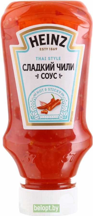 Соус «Heinz» сладкий чили, 220 мл.