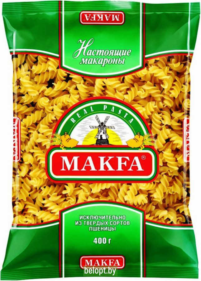 Макаронные изделия «Makfa» спираль, 400 г.