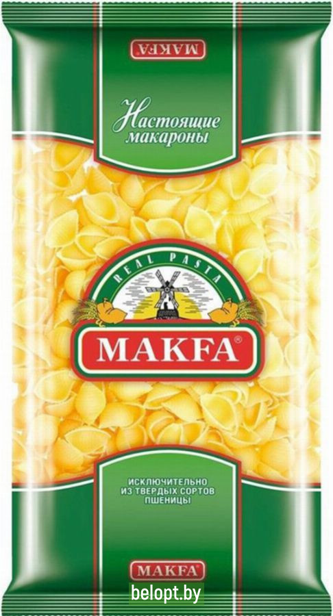 Изделия макаронные «Makfa» ракушки, 400 г.