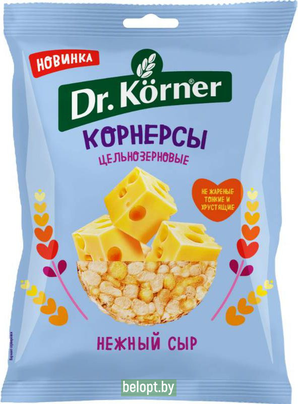 Чипсы цельнозерновые «Dr.Korner» 50 г.