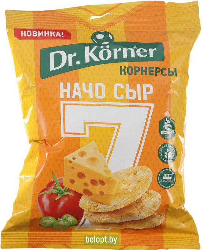 Чипсы «Dr.Korner» начо сыр, 50 г.