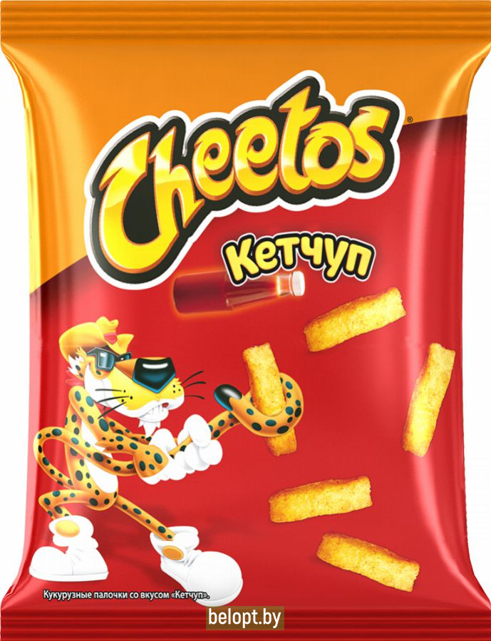 Кукурузные палочки «Cheetos» со вкусом кетчупа, 55 г.