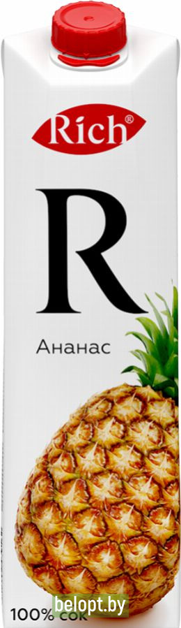 Сок «Rich» ананасовый, 1 л.