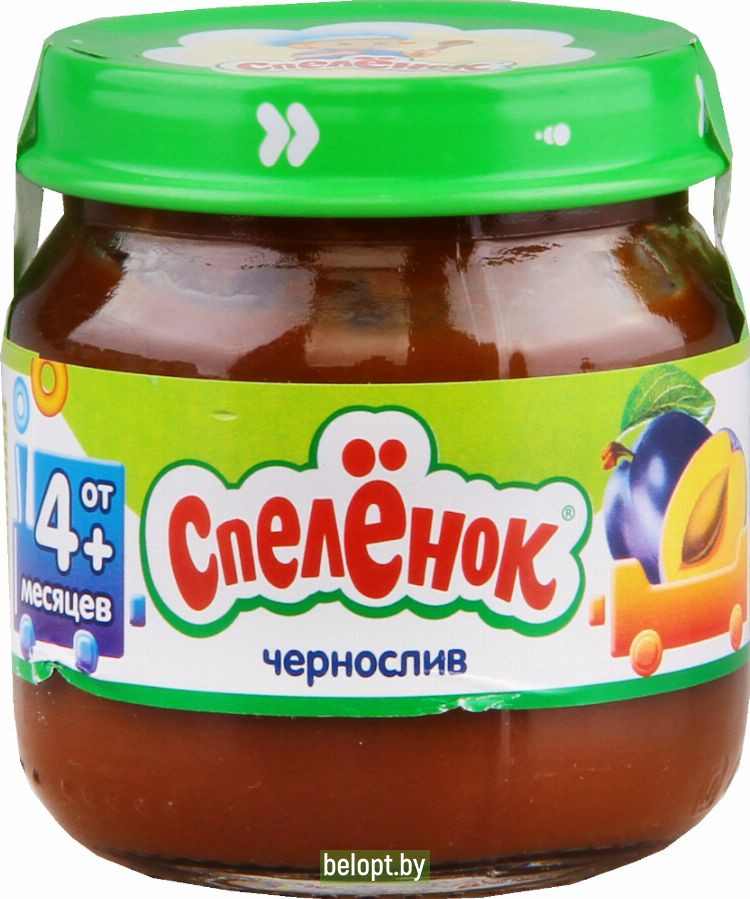 Пюре «Спеленок» из чернослива, 80 г.