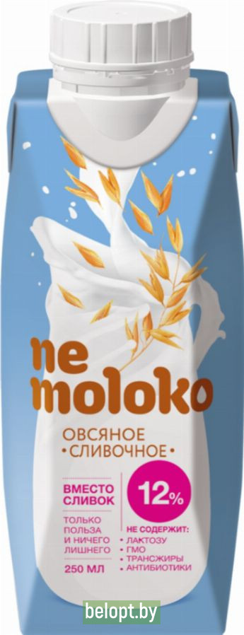 Напиток «Ne moloko» овсяное сливочное, 250 мл.