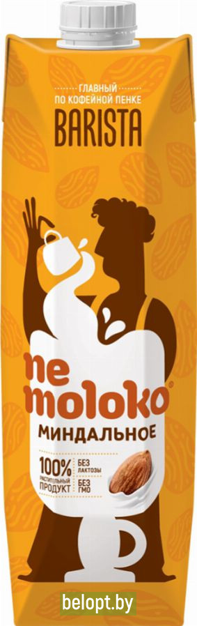 Напиток «Ne moloko» Barista, миндальный, 1 л.