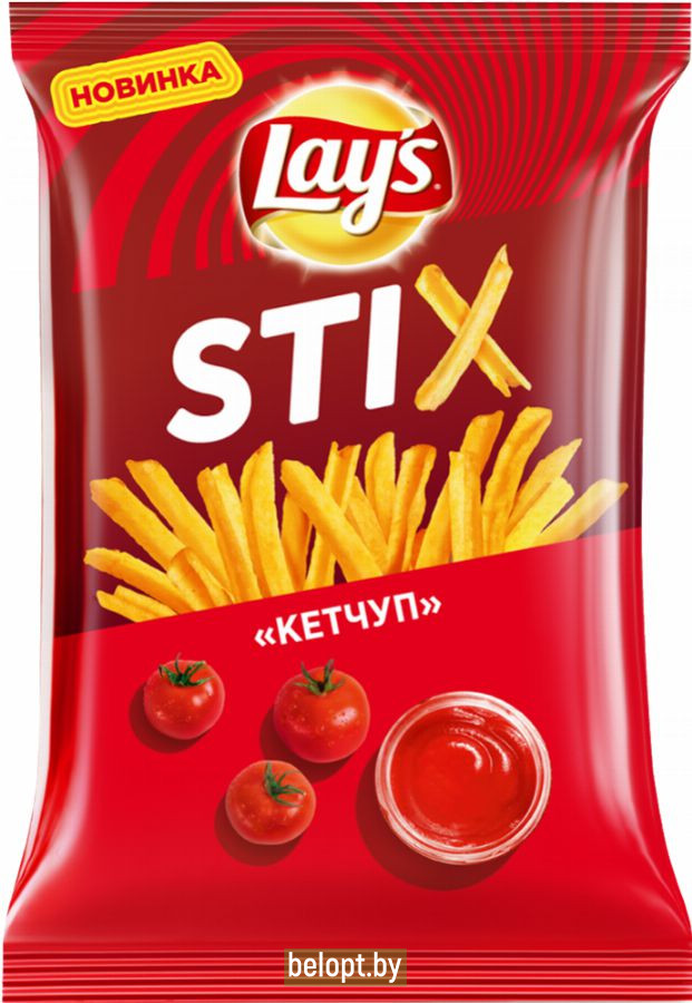 Чипсы «Lay's» STIX, кетчуп, 125 г.