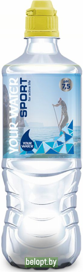 Вода питьевая природная негазированная «Your Water» 0.75 л.