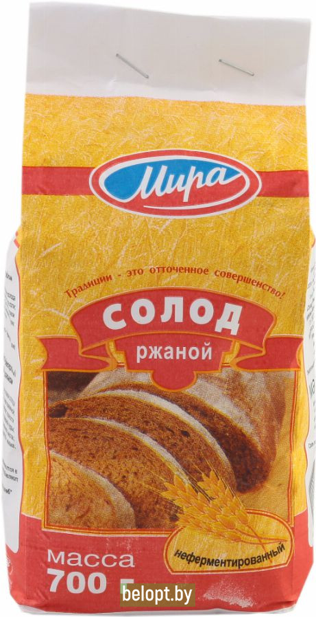 Солод ржаной «Мира» 700 г.